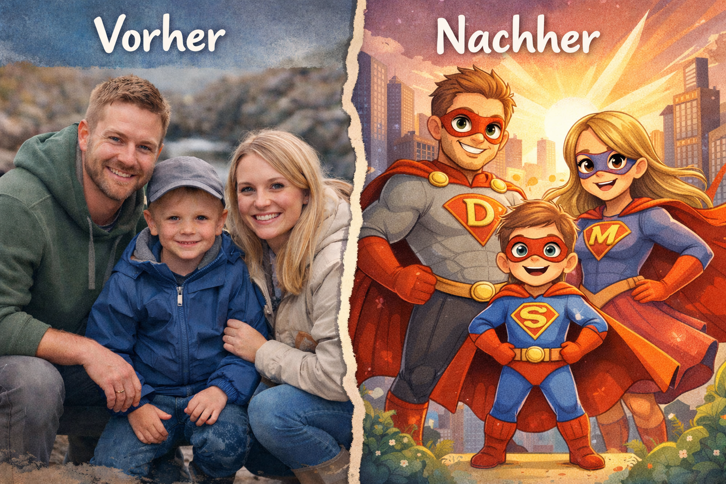 Personalisierter Comic – 8 Seiten (PDF)